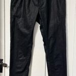 BEVY FLOG Dafna High Rise Black Pinstriped Stretch Skinny Pant size 27 Photo 0