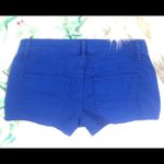NWT Blue Cotton Spandex Blend Short Shorts Size undefined Photo 3