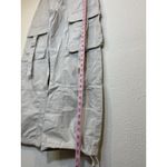 Refuge  Cargo Pants Womens Medium Pockets Cotton Beige Photo 2