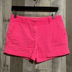 Vineyard Vines  Neon Pink Seersucker Shorts size 4 Photo 0