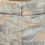 St. John ππ Formal High Waisted Jacquard Floral Embroidered Ball Skirt 10 NWOT Photo 4