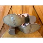 dexflex comfort  Block Heel Sandals Faux Suede Open Toe NWT Shoes Size 11 Read Photo 6