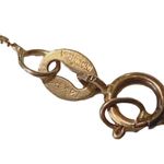 417 10K Diamond Pendant w/ 14K Yellow Gold Chain Necklace Photo 2