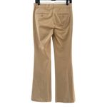 Theory  Mid-Rise Stretchy Flare Trousers Tan Size 4 Photo 2