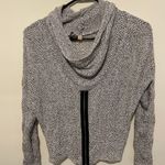 Cowl Neck Knot Sweater Black Photo 0