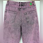 Empyre Tori Fuscia Acid Wash Skate Jeans Purple Size 4 Photo 7