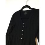 Apt. 9 Apt.‎ 9 Black Cardigan Sweater Ribbed Knit Button Front Petite Size S Photo 1