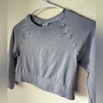 Gymshark APEX SEAMLESS CROP TOP Size M Lilac Ventilation Lightweight Sport Photo 2