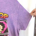 Betty Boop  Purple Acid Wash Graphic T-Shirt Old School Cartoon Small Photo 3