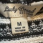 Lucky Brand Chloe Striped Thermal Knit Long Sleeve Henley Tee Womens size Medium Photo 7