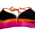 Victoria's Secret Victoria’s Secret VS Swim ❤︎ Hottie Banded Colorblock Halter Bikini Top ❤︎ 34C Photo 6