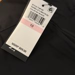 Danielle Bernstein Black Pleated Pocketed High Rise 5” Poplin Shorts Women’s 10 Photo 7