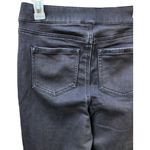 Isaac Mizrahi  Live! Divine Denim Regular Pull-on Ankle Jeans Black Size 4 NWT Photo 8