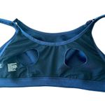 Gap Fit Womens S Maternity Nursing Sports Bra Medium Impact True Indigo Photo 2