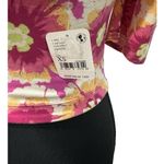 Free People NWT! Give Me More Floral Half Sleeve Crop Top - Size XS Photo 8