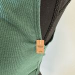 PINK - Victoria's Secret Victoria Secret Pink Loungin Cotton Scoop Bralette Large Green New With Tags Photo 4