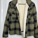 Lucky Brand  Womens Large Snap Plaid Lined Jacket Photo 1
