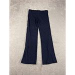 Betabrand  bootcut dress pants dress pants navy print medium petite Photo 5