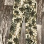 Karen Kane NWOT Green and Brown Patterned Pants Size 10 Photo 9