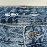 Old Navy Size 20 Light Blue Denim High Rise Midi Jean Skirt w/ Front Slit Photo 2