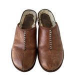 UGG  Australia Kohala Mule Brown Leather Shearling Slip size 9 Photo 5