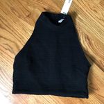 ZARA  Black Crop Top NWT Photo 0