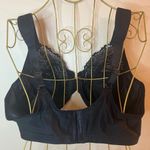 Glamorise 42D Low Cut WonderWire® Lace Underwire Bra NWOT Black Size undefined Photo 1