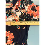 Jessekae Fall Maxi 3/4 Sleeve Maxi Swing Dress Designer Size Medium Black Photo 6