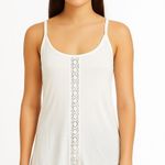 San Francisco City Lights Gypsy Girl Lace Cami Tank Top White Size Small NEW Photo 0