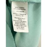 Vtg Y2K Dress Barn 4 Cottage Fairy Floral Ruched Midi Dress Sheer Flutter Sleeve Green Photo 4