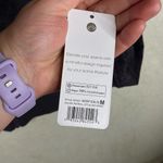 Apana NWT  Dark Gray Red Floral Print Full Zip Hooded Stretch Activewear Jacket M Photo 6