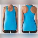  blue athletic work out tank top size XS Champion women's fitted tank Photo 3