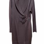 Andrew Marc Marc New York Wool Sweater Dress Size Medium Taupe Photo 0