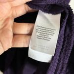 DKNY Eggplant Mini Fit Flare Dress Sz 10 Photo 5