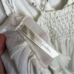 Free People  FP ONE‎ | Small White Asymmetrical Midi Sundress Lace Photo 7