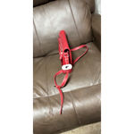 Liz Claiborne Women's Red Leather Crossbody Bag Photo 5