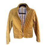 Burberry Women's Quilted Jacket Mustard Yellow Size XS Photo 0