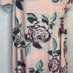 LuLaRoe  Big Flowers Jessie Pocket Mini Dress Spring Rose Floral on Pink Size S Photo 0