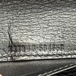 Gucci  Interlocking GG Studded Black Leather Bifold Wallet Made in Italy Photo 2