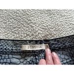 Pistola  High Waist Raw Hem Croc Skin Pattern Blue Denim Shorts Size M Photo 2