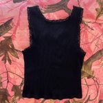 Brandy Melville  black lace cami coquette tank Photo 2