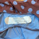 Aerie Swimsuit One Piece Polka Dot Cutout Strapless Cheeky NWT Size Large Photo 4