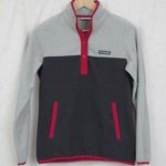 Columbia Ladies' Two Tone Grey with Red Fleece Size Small Photo 0