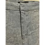 Banana Republic Dress Pants Womens 14 Blue Linen Blend Logan Trousers Photo 1