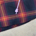 Gap Plaid Button Down Long Sleeve Oversized Tunic Top Relaxed Fit Womens XL Photo 4