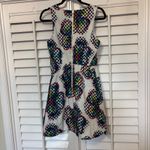 Kaari Blue Kaari White‎ Floral Linen Dress Size 6 Photo 1