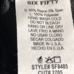 Six Fifty The Date Night One Shoulder Midi Dress Lined Sleek Black M NWT Size M Photo 5