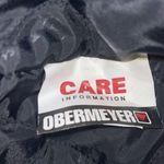 Obermeyer 90s  Ski Snow Hooded‎ Jacket Coat Size 14 Embroidered Velvet Collar Photo 7