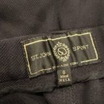 St. John Sport Black Pants sz 8 Straight Leg Pants Photo 6