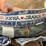 Zena Blue Straight Leg Jeans Classic Style Size 2 Photo 3